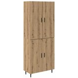  Highboard 2 kom. Umjetnički hrast 69,5 x 34 x 180 cm | shoptok.hr