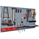 KÜPPER perforirana stena iz jeklene pločevine Küpper (120 x 60 cm, 3-delna, set kljuk) Cene
