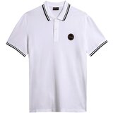 Napapijri Polo majice kratki rokavi NP0A4H5Z Bela | Shoptok.si