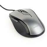 Miš GEMBIRD MUS-6B-01-BG, optical, USB, 6 tipki 800-1600 dpi,crni-sivi | Eponuda.ba