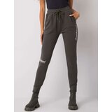 RELEVANCE Sweatpants-RV-DR-7076.21-dark khaki | Shoptok.si