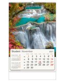  KALENDAR &amp;quot;PLANET ZEMLJA 2027&amp;quot; 13 LISTOV, SPIRALA KAL. Slike