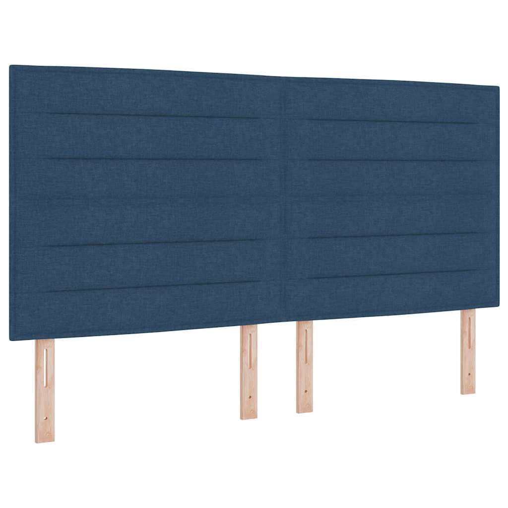 Box spring krevet s madracem Plava 140 x 200 cm tkanina | shoptok.hr