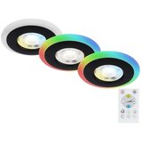 BRILONER SET 3x LED RGBW prigušiva kupatilska svetla LED/5W/230V IP44 + daljinski upravljač | Eponuda.com