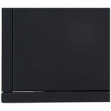 Ixia Črna jeklena TV omarica 120x55 cm – | Shoptok.si