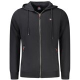 Muška crna zip-up majica NORWAY 1963 | shoptok.hr