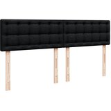  Krevet s oprugama i madracem crni 200x200 cm od tkanine | shoptok.hr