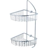 HULLER Project mrežna kutna polica, krom | shoptok.hr