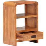 Maison Chic Nočna mizica - Nočna omarica - Nočna miza 40x30x60 cm trden akacijev les medena, (21689750) | Shoptok.si