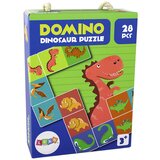 Logic Game Double-Sided Puzzle Dominoes Dinosaurs 10cm x 5cm 28 Pieces. | shoptok.hr