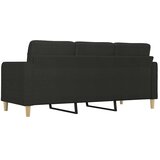  Trosjed od tkanine Crna 180 cm | shoptok.hr