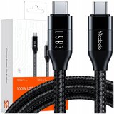 McDodo USB-C HITRI POLNILNI KABEL ZA MACBOOK USB TIPA C 10GBPS 100W 4K 1M, (21747967) | Shoptok.si