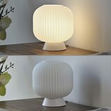 SCHÖNER WOHNEN 13573-16 - Stona lampa NAMI 1xE27/25W/230V bela | Eponuda.com