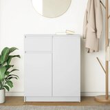  Komoda s ladicama bijela 71x35x84 cm konstruirano drvo | shoptok.hr