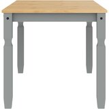  Blagovaonski stol Corona sivi 160x80x75 cm od masivne borovine | shoptok.hr