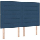  Krevet s opruga kutije s madracem Plava 160 x 200 cm tkanina | shoptok.hr