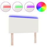  LED Glava Postelje Enostavna Oblika Krem 80 cm Plišasto Blago, (22052744) | Shoptok.si