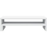  Stalak za monitor bijeli 54 x 22 x 15 cm od konstruiranog drva | shoptok.hr