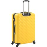  3-dijelni set čvrstih kovčega žuti ABS | shoptok.hr