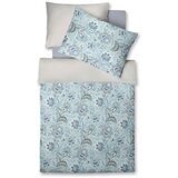 Fleuresse posteljnina miami 140/200 cm bela, svetlo siva, svetlo modra, pastelno modra | Shoptok.si