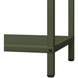  stojalo za drva olivno zelena 40x25x60 cm hladno valjano jeklo | Shoptok.si