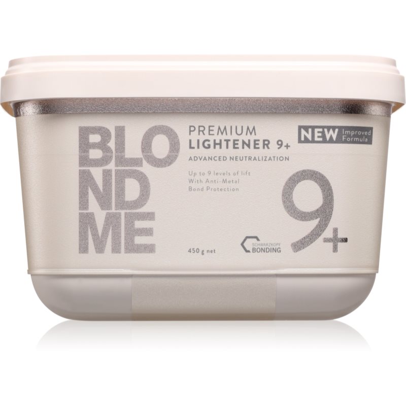 Schwarzkopf Professional Blondme Premium Lightener 9+ posvetlitveni puder za blond lase 450 g | Shoptok.si