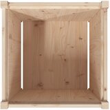  Vrtna sadilica 60 x 60 x 60 cm od masivne borovine | Eponuda.ba