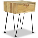 Noćni ormarići 2 kom 40 x 30 x 50 cm od masivne tikovine | shoptok.hr