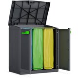 Keter Omarica za ločevanje smeti Moby Compact Recycling System 100 cm | Shoptok.si