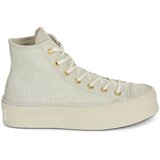 Converse Visoke superge Chuck Taylor All Star Lift Espadrille Bež | Shoptok.si