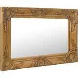Maison Chic Stensko Ogledalo - Zrcalo - Kozmetično ogledalo v baročnem stilu 60x40 cm zlato, (21698203) | Shoptok.si
