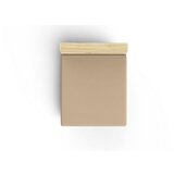 Mijolnir Bež pamučna plahta s gumom 140x200 cm – | shoptok.hr