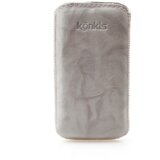 KONKIS žepek apple iphone 3, 3GS, 4, samsung 3590, nokia 220 washed siva Cene