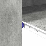  Stol Betonski sivi 77.5 x 43 x 79 cm Konstruirano drvo | shoptok.hr