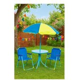  Dečija vrtna garnitura žuto-plava, 4-delna Cene