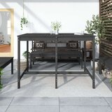  Vrtni stol sivi 159 5 x 82 5 x 110 cm od masivne borovine | shoptok.hr