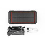 OXE Solarni Powerbank, kapacitet 33800 mAh, crveni | shoptok.hr