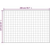  Teška deka plava 137x200 cm 10 kg od tkanine | shoptok.hr