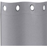 Zavjese za blackout s prstenovima 2 pcs Svijetlo siva | shoptok.hr