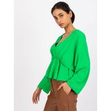 Italy Moda Blouse-DHJ-BZ-11979.67-light green | Shoptok.si