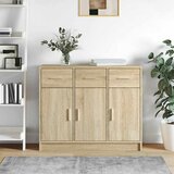 Komoda boja hrasta sonome 91x28x75 cm od konstruiranog drva | Eponuda.com