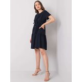 RUE PARIS Dress-RV-SK-6761.68-navy blue | shoptok.hr