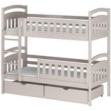 Molarem Home Drveni dječji krevet na kat Ignas s ladicom - kašmir - 200x90 cm - Bez madraca | shoptok.hr