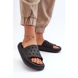 EVENTO Women's Foam Slides With Thick Sole Black Beula | shoptok.hr