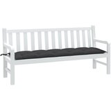  Jastuk za vrtnu klupu prošarano antracit 180x50x7 cm tkanina | shoptok.hr