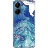  torbica silikonska print za xiaomi redmi 13C blue marble Cene
