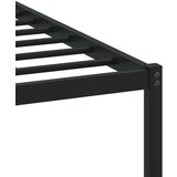 Metalni okvir krevet uzglavljem boja dimljenog hrasta 107x203cm | shoptok.hr