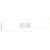  Bijela LED stropna svjetiljka s daljinskim upravljačem/s mogućnosti zatamnjivanja 28x100 cm Albany – | shoptok.hr