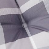  Jastuci za vrtne stolice 4 kom sivi karirani 50x50x4 cm tkanina | shoptok.hr