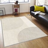  Tepih sa gumenom podlogom 140x220cm - Bež linije II, TG-3129 Cene